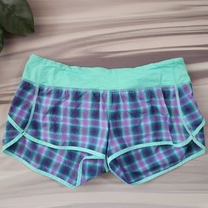 Lululemon Speed Shorts Size 8 Oasis Ombre Lolo Purple HTF Rare Size 8